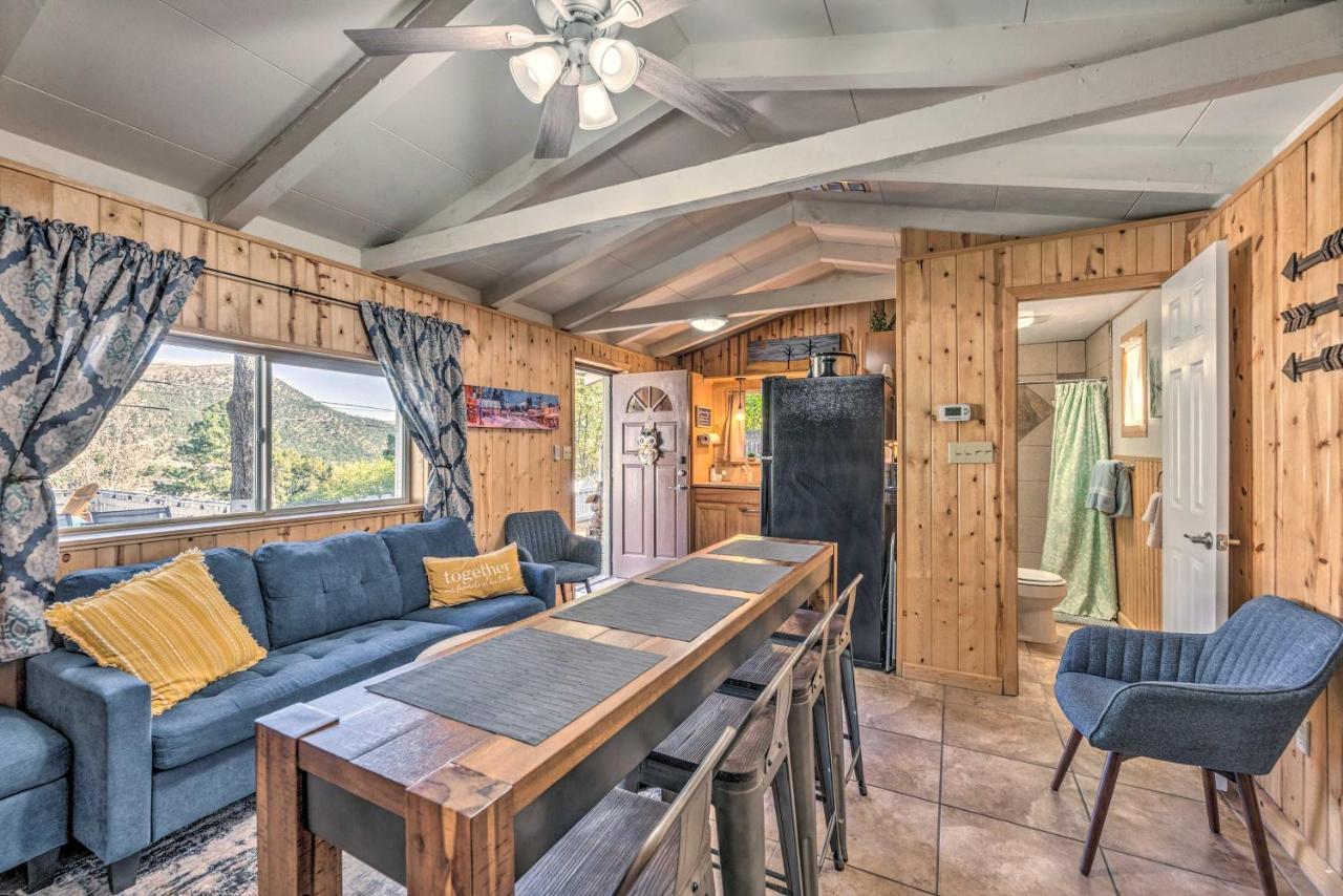 Cabin With Mountain Views About 2 Mi To Ruidoso Midtown! Exteriör bild