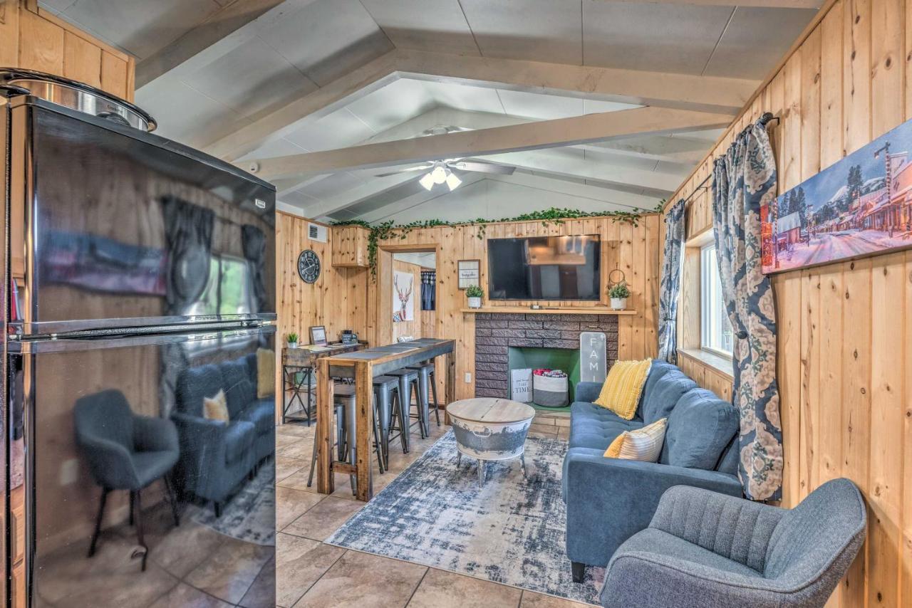 Cabin With Mountain Views About 2 Mi To Ruidoso Midtown! Exteriör bild