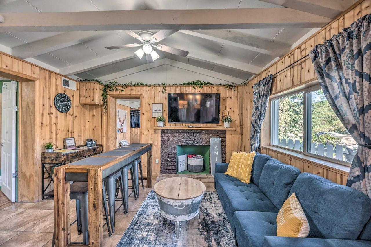 Cabin With Mountain Views About 2 Mi To Ruidoso Midtown! Exteriör bild